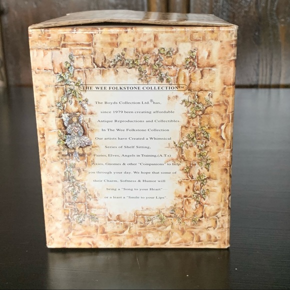 Boyds Bears Mary Angelwish Birthday Angel #36108 Wee Folkstone Collection 1999 - Picture 14 of 16